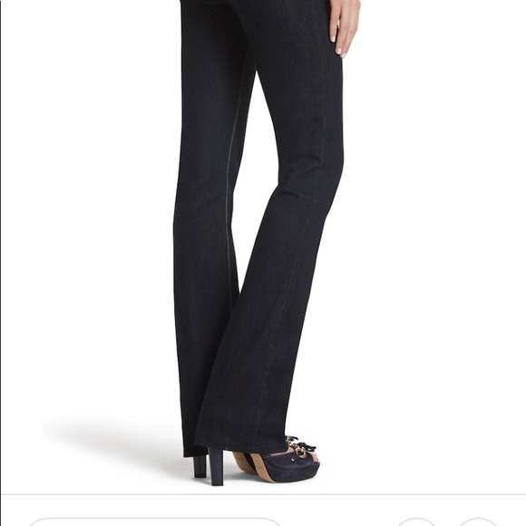 white skinny flare jeans